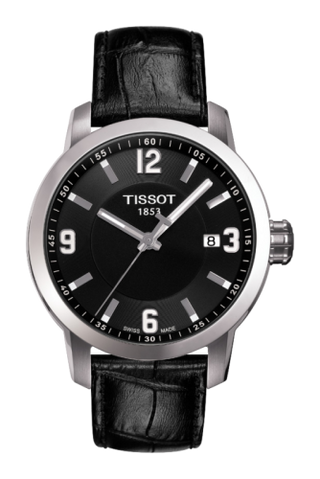 Tissot - T055.410.16.057.00  PRC 200 Quartz Black Leather