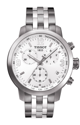 Tissot - T055.417.11.017.00  PRC 200 Quartz Chronograph Silver