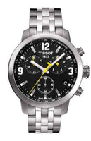 Tissot PRC 200 Quartz Chronograph Yellow Hand Leather (T055.417.11.057.00)