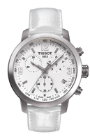 Tissot PRC 200 Quartz Chronograph Silver Leather (T055.417.16.017.00)