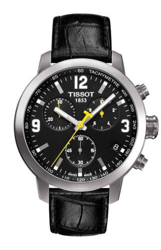 Tissot - T055.417.16.057.00  PRC 200 Quartz Chronograph Yellow Hand Leather