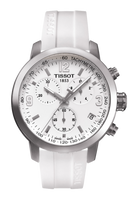 Tissot PRC 200 Quartz Chronograph Stainless Steel / Black / Rubber (T055.417.17.017.00)