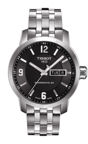 Tissot - T055.430.11.057.00  PRC 200 Automatic Stainless Steel / Black / Bracelet