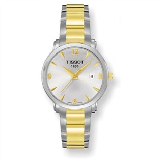 Tissot - T057.210.22.037.00  Everytime Small Stainless Steel / Yellow Gold PVD / Silver / Bracelet