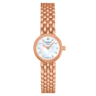 Tissot - T058.009.33.111.00  Tissot Lovely PVD Rose Gold / MOP / Bracelet