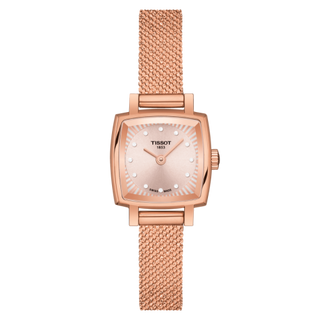 Tissot - T058.109.33.456.00  Lovely Square Rose Gold / Beige / Bracelet