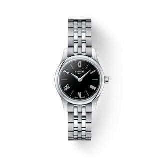 Tissot - T063.009.11.058.00  Tradition 5.5 Lady 25 Stainless Steel / Black / Bracelet