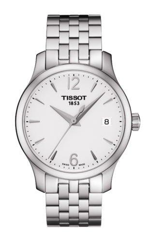 Tissot - T063.210.11.037.00  Tradition Lady Stainless Steel / Silver / Bracelet