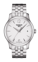 Tissot Tradition Powermatic 80 Open Heart 40 Stainless Steel - Rose Gold / Silver / Bracelet (T063.210.11.037.00)