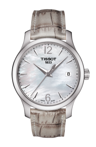 Tissot - T063.210.17.117.00  Tradition Lady Stainless Steel / MOP