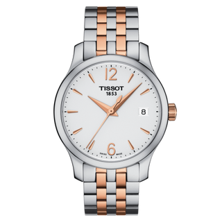 Tissot - T063.210.22.037.01  Tradition Lady Stainless Steel - Rose GOld/ Silver / Bracelet