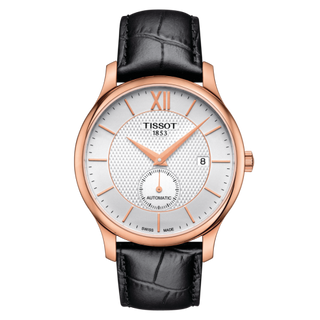 Tissot - T063.428.36.038.00  Tradition Automatic Small Second Rose Gold PVD / Silver