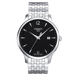 Tissot - T063.610.11.057.00  Tradition Stainless Steel / Black / Bracelet