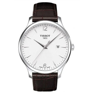 Tissot - T063.610.16.037.00  Tradition Quartz 42 Stainless Steel / Silver / Strap