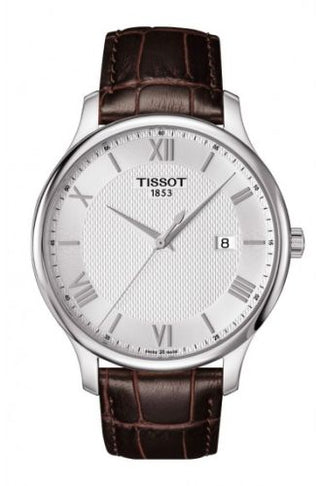 Tissot - T063.610.16.038.00  Tradition Quartz 42 Stainless Steel / Silver / Strap