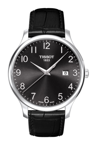 Tissot - T063.610.16.052.00  Tradition Quartz 42 Stainless Steel / Black / Strap