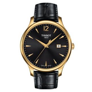 Tissot - T063.610.36.057.00  Tradition PVD Yellow Gold / Black