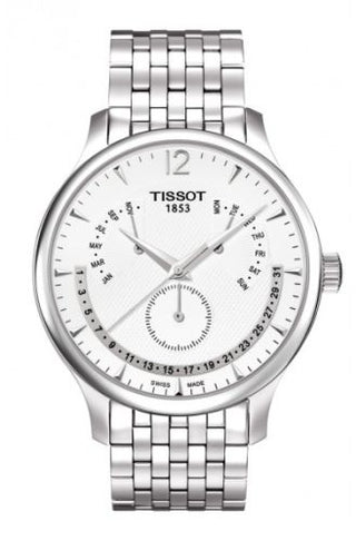 Tissot - T063.637.11.037.00  Tradition Quartz Retrograde Perpetual Calendar