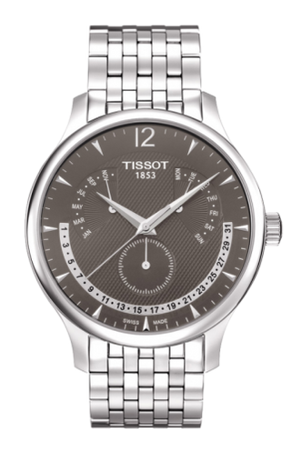 Tissot - T063.637.11.067.00  Tradition Quartz Retrograde Perpetual Calendar