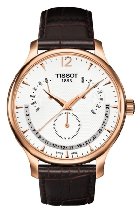 Tissot - T063.637.36.037.00  Tradition Quartz Retrograde Perpetual Calendar