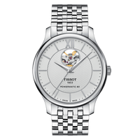 Tissot Tradition Automatic Small Second Stainless Steel / Black / Bracelet (T063.907.11.038.00)