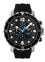 Tissot Seastar 1000 Chronograph Quartz 45.5 Stainless Steel / Black / Bracelet (T066.427.17.057.02)