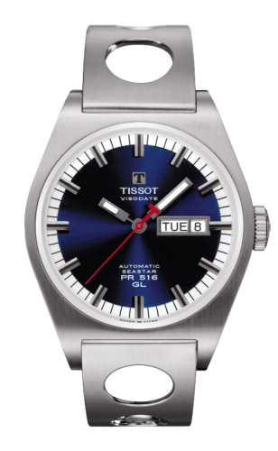 Tissot - T071.430.11.041.00  PRS 516 Automatic 40 Stainless Steel / Blue / Bracelet