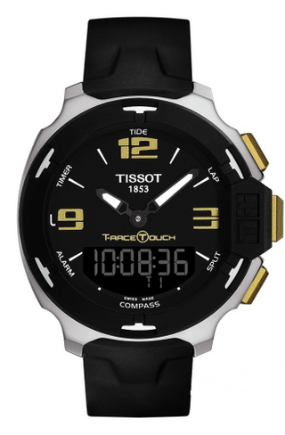 Tissot - T081.420.17.057.00  T-Race Touch Stainless Steel / Green