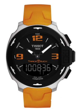 Tissot - T081.420.17.057.02  T-Race Touch Stainless Steel / Orange