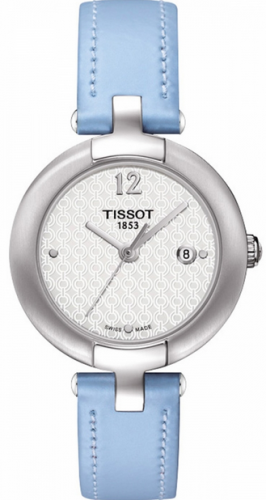 Tissot - T084.210.16.017.02  Pinky Stainless Steel / White