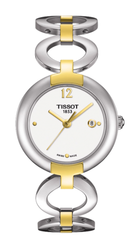 Tissot - T084.210.22.017.00  Pinky Stainless Steel / PVD Gold / White / Bracelet