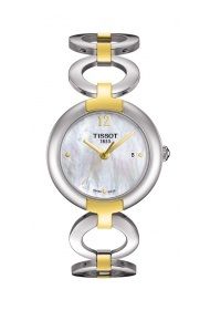 Tissot - T084.210.22.117.00  Pinky Stainless Steel / PVD Gold / MOP / Bracelet