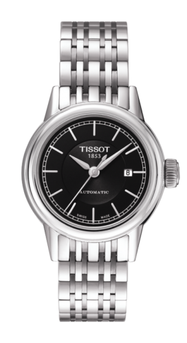 Tissot - T085.207.11.051.00  Carson Automatic 29.5 Stainless Steel / Black / Bracelet