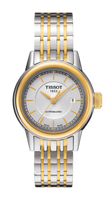 Tissot Carson Automatic 29.5 Rose Gold PVD / Silver / Strap (T085.207.22.011.00)