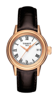 Tissot Carson Quartz 29.7 Rose Gold PVD / White / Strap (T085.210.36.013.00)