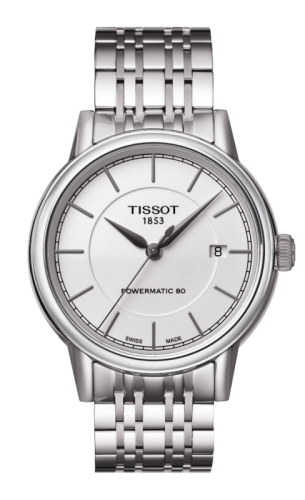 Tissot - T085.407.11.011.00  Carson Powermatic 80 Silver / Bracelet