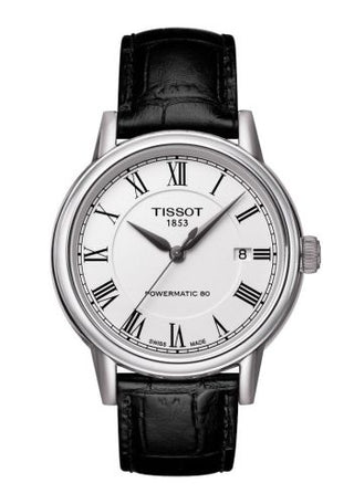 Tissot - T085.407.16.013.00  Carson Powermatic 80 White Roman