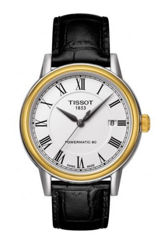 Tissot - T085.407.26.013.00  Carson Powermatic 80 Two Tone / White Roman