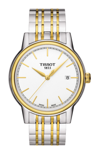 Tissot - T085.410.22.011.00  Carson Quartz 40 Stainless Steel / Yellow Gold PVD / Bracelet