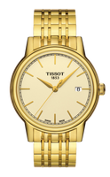 Tissot Carson Quartz 40 Rose Gold PVD / White / Strap (T085.410.33.021.00)