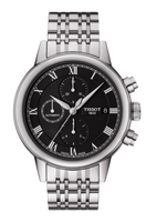 Tissot Carson Automatic Chronograph 42.3 Rose Gold PVD / Silver / Strap (T085.427.11.053.00)