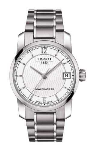 Tissot - T087.207.44.037.00  Powermatic 80 Lady Titanium / Silver