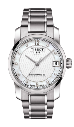 Tissot - T087.207.44.116.00  Powermatic 80 Lady Titanium / MOP