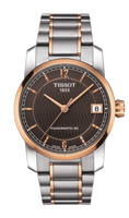 Tissot Powermatic 80 Lady Titanium / PVD Gold / MOP (T087.207.55.297.00)