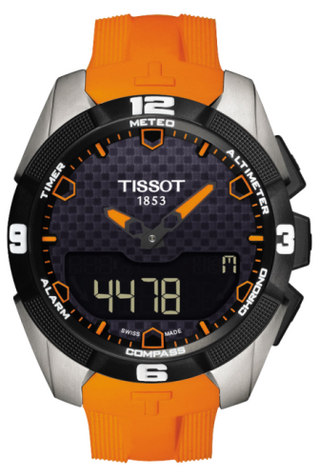 Tissot - T091.420.47.051.01  T-Touch Expert Solar Ti/ Orange