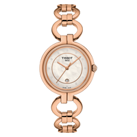 Tissot Flamingo Stainless Steel - Rose Gold/ MOP / Bracelet (T094.210.33.116.01)