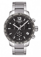 Tissot Quickster Chronograph Stainless Steel / Black / Bracelet (T095.417.11.067.00)