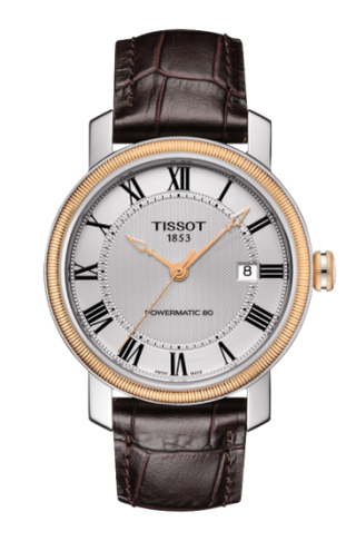 Tissot - T097.407.26.033.00  Bridgeport Powermatic 80 Two Tone / Silver Roman