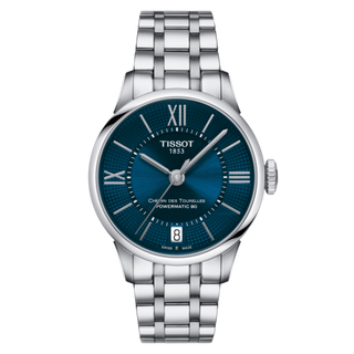 Tissot - T099.207.11.048.00  Chemin Des Tourelles Powermatic 80 32 Stainless Steel / Blue / Bracelet