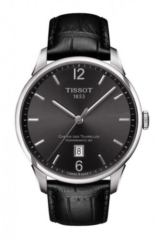 Tissot - T099.407.16.447.00  Chemin des Tourelles Powermatic 80 Black